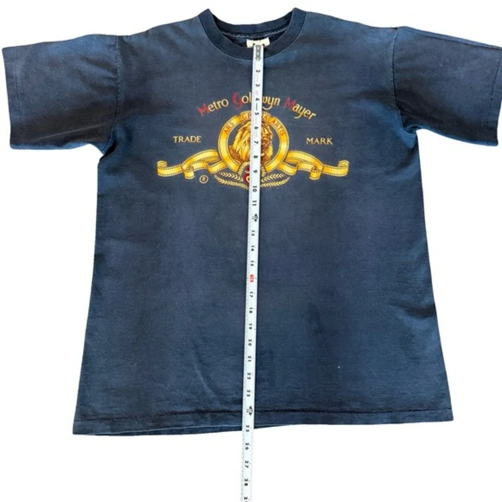 Vintage‎ 90s Metro Goldwyn Mayer MGM Movie Promo T Shirt Nutmeg Mens L